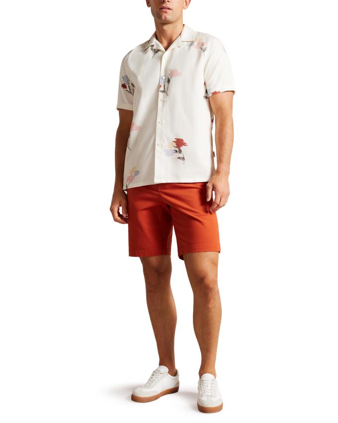 Short Ted Baker Chino Rouge Homme | BIJ-48292541